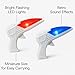 Liberty Imports World's Smallest Space Guns - Mini Light Up Flashing Ray Blasters with Retro Sound Effects - Ideal for Kids Bulk Party Favors (12 Pack)