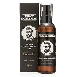 Beard Oil – Beard Conditioning Oil by Percy Nobleman – A Beard Softener and Deep Conditioner For Men (100ml)