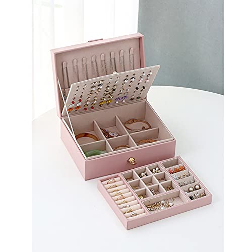 Boîte à bijoux avec serrure élégante pour sublimer votre coiffeuse moderne - 7