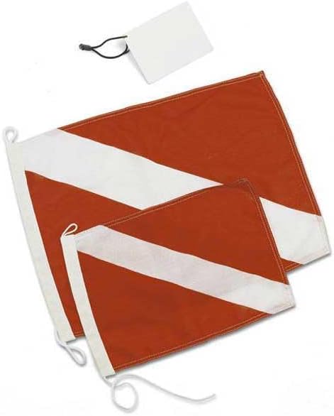 Sub Flag Large 40 x 30 cm, Unisex Adult, White and Red,