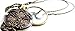 AXS300 -07: Floral Magnifying Glass Pendant Necklace