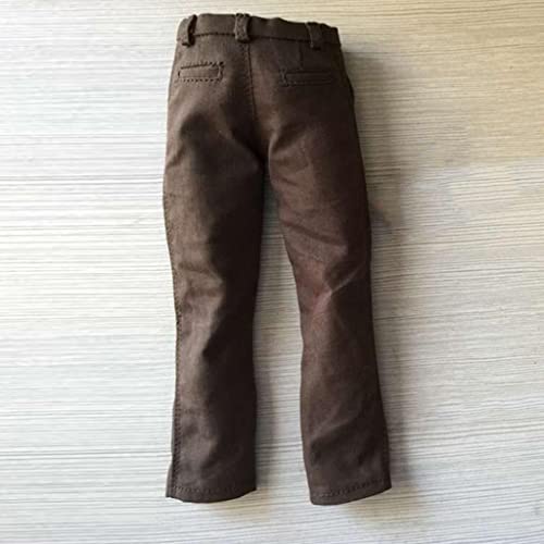 jojomis 1/6 Scale Brown Trousers Belt for DML DID 12'' Male Action Figure4