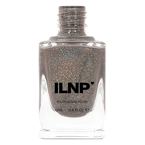 Image of ILNP Central Station - Neutral Brown Holographic Sheer Jelly Nail Polish