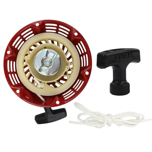 Démarreur à tirette rouge pour moteurs Honda GX160, GX168 et GX200 de moto et motoculteur