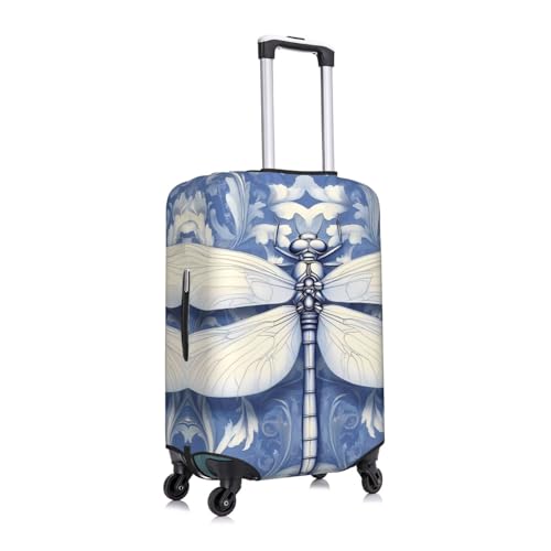 Dragonfly Elastic Travel Luggage Cover, Washable Spandex Suitcase Protector, Anti-Scratch Fits 18-32 Inch3