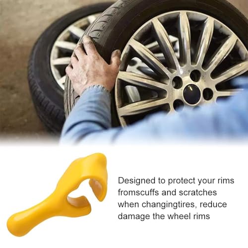 Image of RULLINE Tire Change Tool Cast Iron Coated Bead Keeper Bead Retainer tire mounting Tools (Pack of 2)