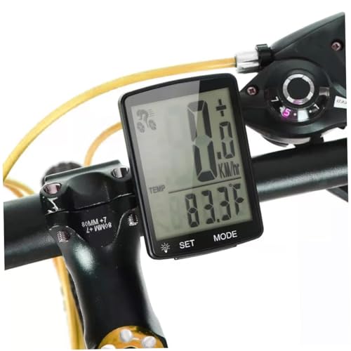 Odómetro de bicicleta inalámbrico BESPORTBLE con pantalla LCD multifunción 7