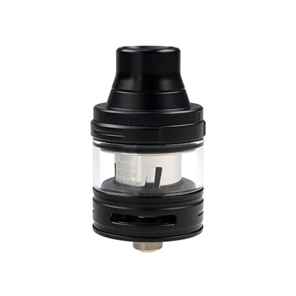 Eleaf ELLO Clearomizer 2 ml / 4 ml, Durchmesser 25 mm, Riccardo Verdampfer für e-Zigarette, schwarz