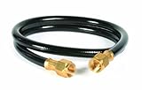 Camco 59913 3' Propane Hose Assembly - 3/8' Female Flare x 3/8' Female Flare