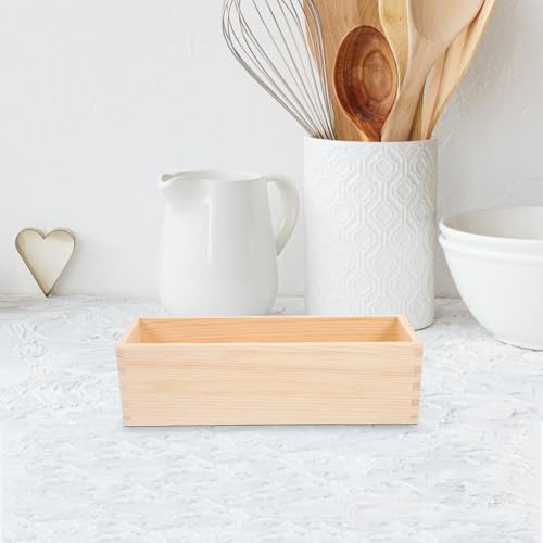 Organizador de madera de pino elegante con diseño multifuncional 5