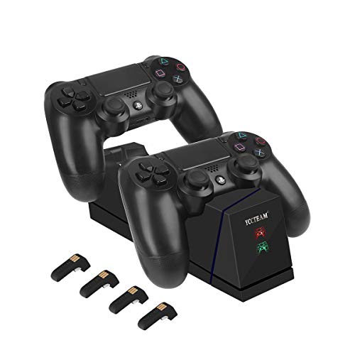 Controller Charger for PS4, Dual PS4 Modded Controller Charging Station for Sony Playstation