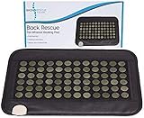 Back Rescue Infrared Heating Pad, Convenient Size but Strong as Large pad, Fast Pain Relief of Lower Back-Shoulders-Neck, FDA, 1 YR War, Smart Timer, Real Jade, Compare $84 vs $129