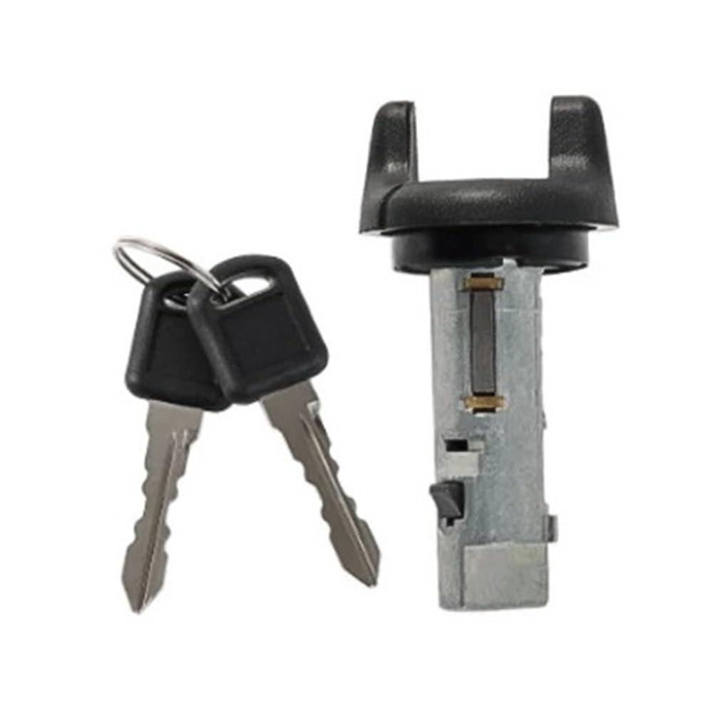 Pengnaqp One Color Ignition Barrel Compatible With Isuzu For Hombre 1996-1997 Repair Ignition Lock Cylinder Keys 12369498