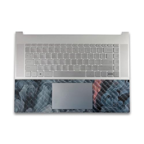 Image of Carbon Fiber Gaming Skin Compatible with HP Envy x360 16 inch (2023) - Storm Cloud - Premium 3M Vinyl Protective Wrap Decal Cover - Easy to Apply | Crafted in The USA by MightySkins