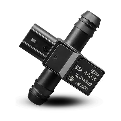 ULZOZN Fuel Pressure Sensor Fit for Ford Escape 2005-2008 Expedition Explorer Crown Victoria E-150 E-250 E-350 E-450 Super Duty Replace 9U5A-9C052-BC 0261230273 Cover