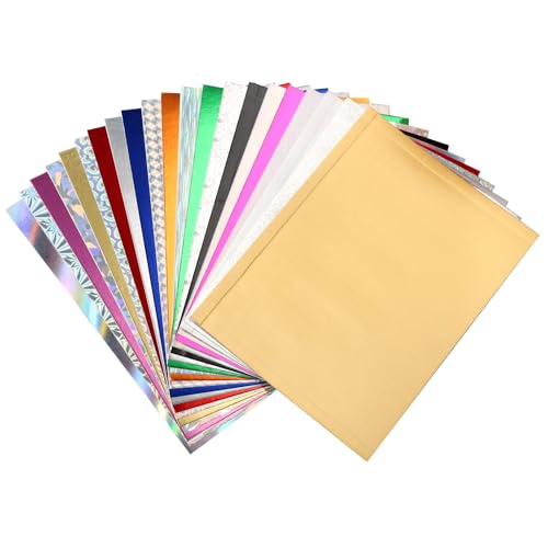 Sinbana 22uds Insertos Cartulina de Lector Ebooks Compatibles con Kindle Paperwhite de 11th Generación Pantalla 6,8', 17,1x12,4cm 22 Colores Inserciones Cartulina para Funda Transparente Lector Ebooks