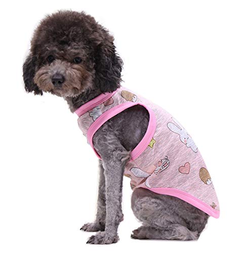 Pet Shirts Dog Shirt Breathable Sun Protection Clothing Thin Lightweight Dog Vest Air Conditioning Clothing Dog Sun-Proof Clothing Dog T-Shirt Cat Small And Medium Dog Puppy Clothes Teddy Bichon #TOP1