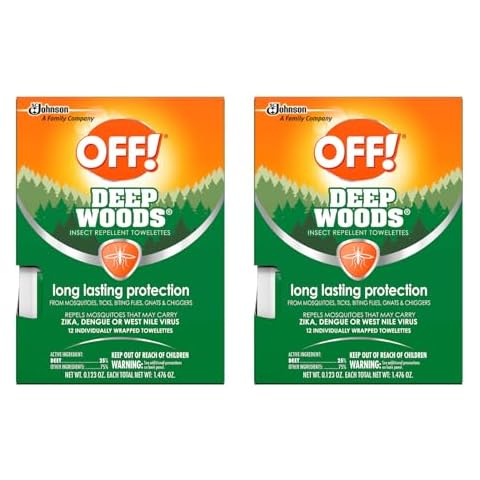 OFF! Deep Woods Insect Repellent Wipes Cover