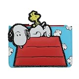 Bioworld Peanuts 3D Snoopy & Woodstock Character Art Women's Card Wallet