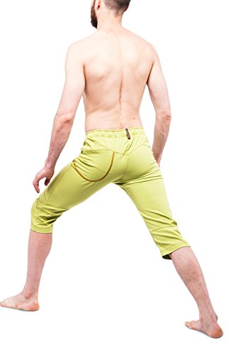 Ucraft "Xlite Rock Climbing, Bouldering And Yoga Knickers. Lightweight, Stretching, Breathable (412-S-Pale Green) #TOP3