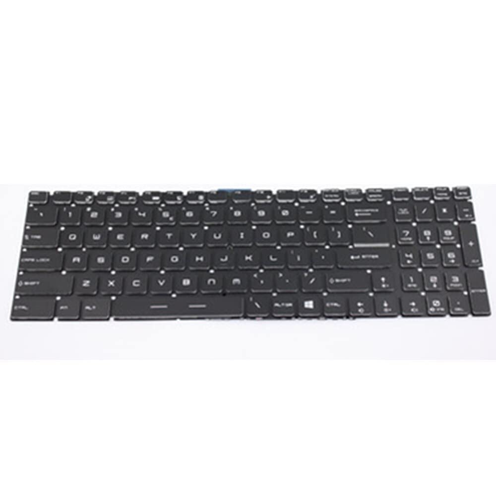 Clavier portable MSI GF62 noir de rechange avec touches QWERTY version US
