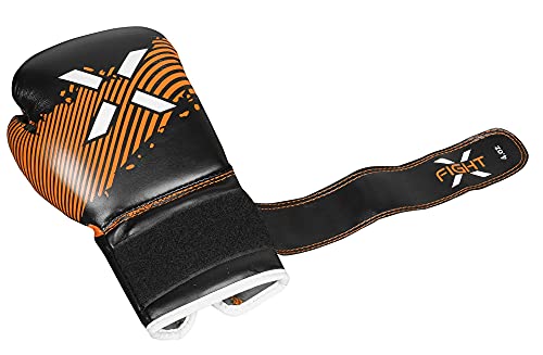 Fightx Kids Boxing Gloves For 3-8 Years 4 6 Oz Training Mma Boys Girls Kickboxing Punching Gloves For Training, Punching Bag, Muay Thai, Mma (Orange, 4Oz) #TOP3