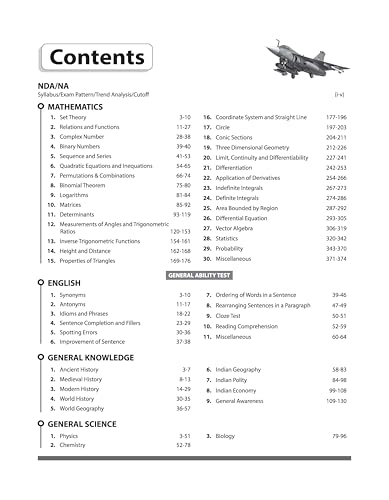 Image of Arihant UPSC NDA /NA 2026 Chapterwise 20 Solved Papers (2025-2016) | Mathematics & General Ability Test (GAT) | Detailed Explanations & Trend Analysis | 5000+ MCQs