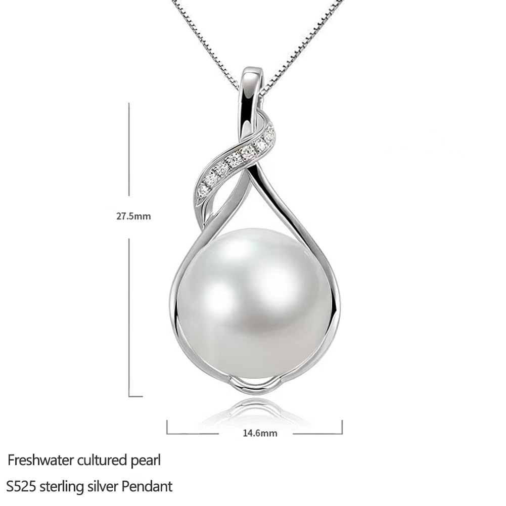Geschenke für Frauen: Perlenkette Schmuck für Weihnachten, Muttertag, Valentinstag, Jubiläum, Hochzeit, Geburtstag - Geschenk für Frau oder Freundin