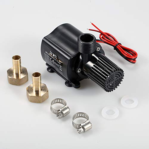 Loijon DECDEAL Bomba de água sem escova DC12V ultra-silenciosa Micro bomba de água sem escova Bomba