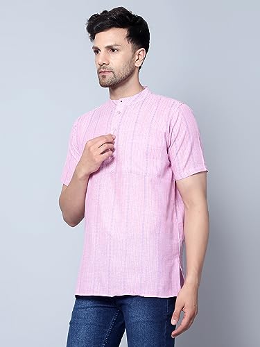 Image of Chikan Men's Cotton Regular Kurta