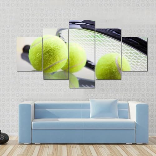Tableau de tennis pour habiller un grand mur vide