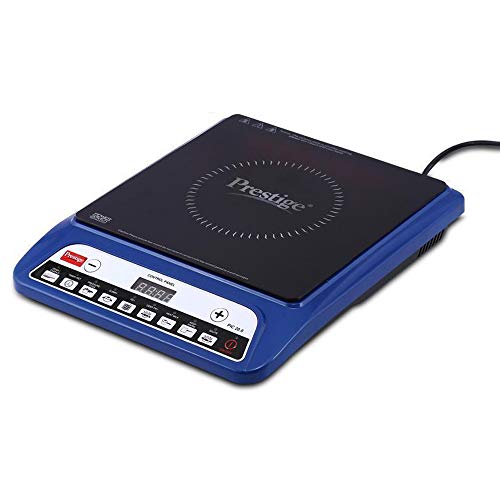Image of Prestige PIC 20 1200 Watt Induction Cooktop with Push Button (Blue)