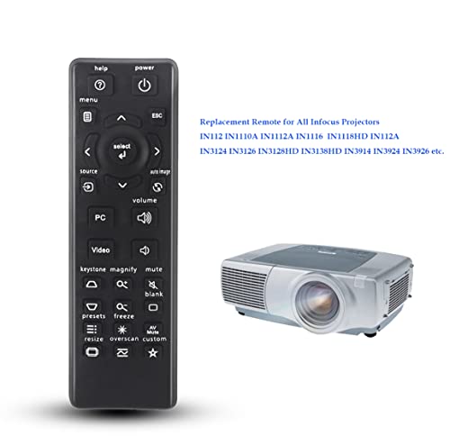 Replacement Remote Control For Infocus Projectors In3926 In112 In112X In114 In124 In122 In2124 In112A In114A In124A In3128Hd In3138Hd #TOP1