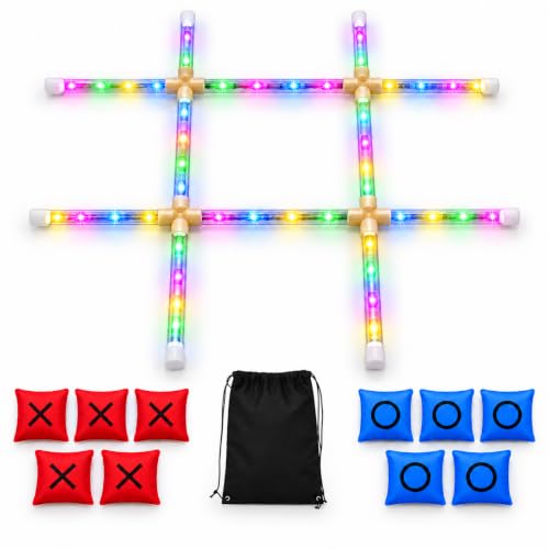 Giant LED Tic Tac Toe Outdoor Game (4x4 ft)