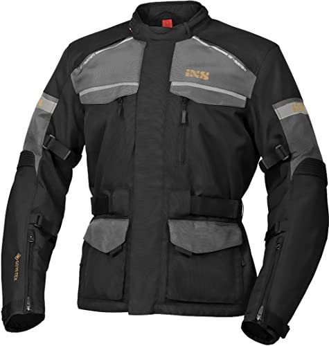 Preisvergleich Produktbild IXS Tour Classic Gore-Tex Motorrad Textiljacke Schwarz / Grau XL