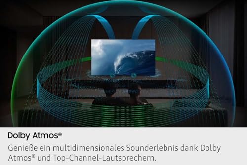 Samsung Neo QLED 4K QN85F 65 Zoll (163 cm) Mini LED Fernseher, NQ4 AI Gen2 Prozessor, Quantum Matrix Plus, Neo Quantum HDR+, Dolby Atmos, Knox Security, Samsung Vision AI Smart TV 6