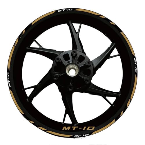 Autocollants jantes réfléchissantes Yamaha MT-10 finition Style 16
