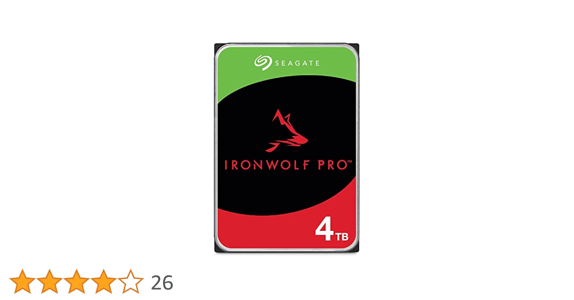 内蔵型ハードディスクドライブ Seagate IronWolf Pro 4TB 内蔵型ハードディスクドライブ Seagate IronWolf Pro 4TB Amazon