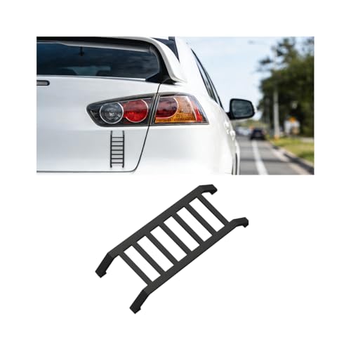 SWPHRT Widdle Wader Ladder Car Magnet Cool Lightweight Vehicle Bumper Little Ladder Emblem Magnet Funny Magnetic Auto Exterior Widdle Wader Decor Universal for Caravan Truck SUV (Black)