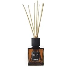Culti Milano Fragrance Sticks 250 ml Supreme Amber Frankincense Benzoino Patchouli Black Vanilla Rock Roses and Binken. Burning Time 3 Months Sold by the Metre from 10 to 20 m