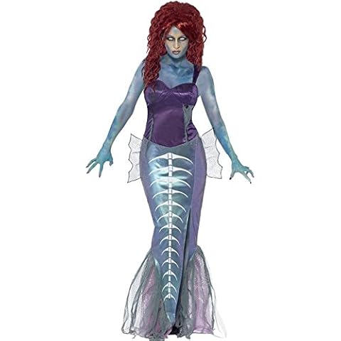 Smiffys Purple Zombie Mermaid Costume Cover