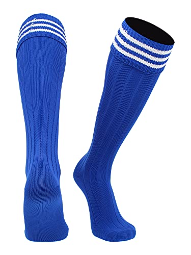 Image of Soccer Socks With Fold Down Top - European Style for Adults - Men and Women
