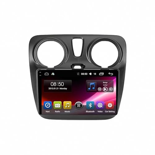 Manos libres Bluetooth para Renault Kangoo 2: radio de coche 2 DIN con pantalla táctil fluida