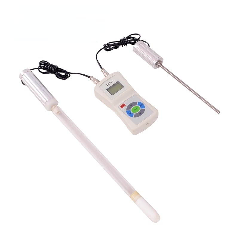 Soil Moisture Meter - Dual Sensor - Agricultural Field Use - Peak Hold, Backlit Display - for Precision Irrigation Management and Environmental Analysis