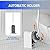 Cinola Toilet Brush and Holder Set, Wall Mounted Toilet Bowl Brush with Hideaway Caddy, Toilet Cleaner Brush Built-in Drip Tray, Toilet Scrubber Brush Bathroom Decor, Elegant RV Bathroom Accessories