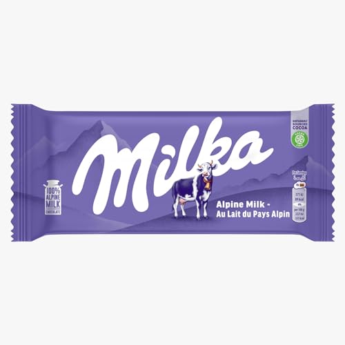 Milka Chocolate Alpine Milk, 100 g