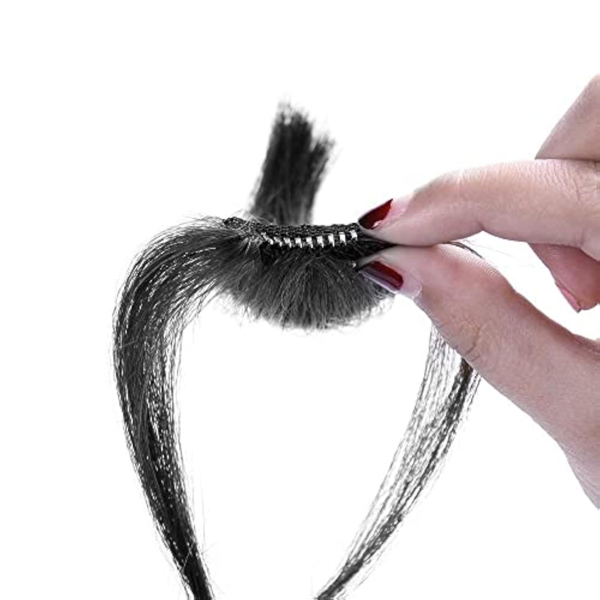 Clip On Fringes Hair Bangs Extensions for Women