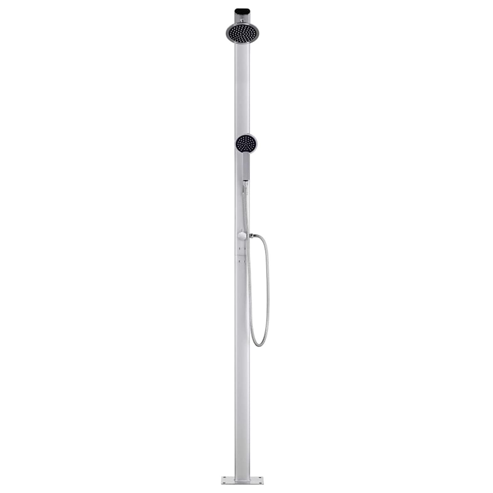 Doccia da Giardino 215 cm in Alluminio,Piscine e Spa,Accessori per Piscina e Spa -315943