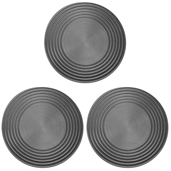 UPKOCH 3 Pezzi di Cartone in Pollici per E Pentola Rapido. Sbrinatore Riscaldare Cibi Scongelare Piastra Non Piano Cottura Riscaldamento Negozio Piastra Rotonda a Gas per Alimenti