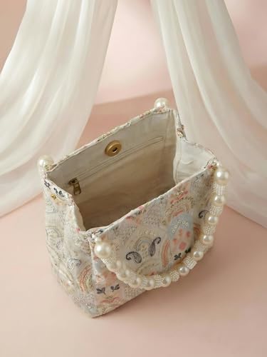 Image of Adiva Potli Handbags For Women | Potli Bags For Ladies For Wedding | Potli Bags For Women | Wedding Bags For Woman | Batwa Potlis Hand Bag | Designer Potli Bag For Ladies For Marriage